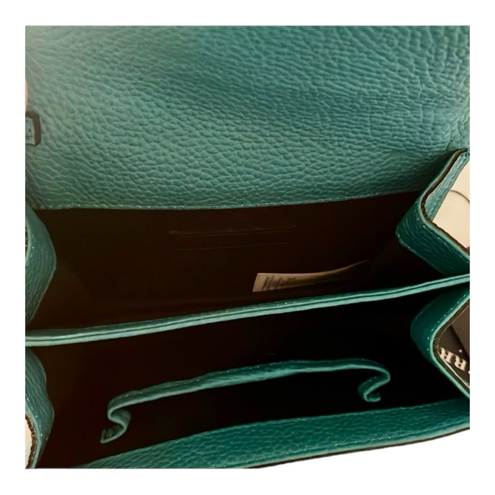 Burberry Prorsum Kingfisher Wristlet/Clutch (see DAMAGES) NWT - Picture 5 of 6